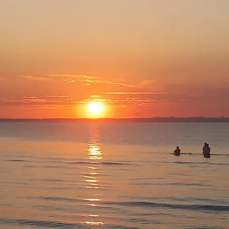 Haus Zum Strand Muschel Dassow Buitenkant foto